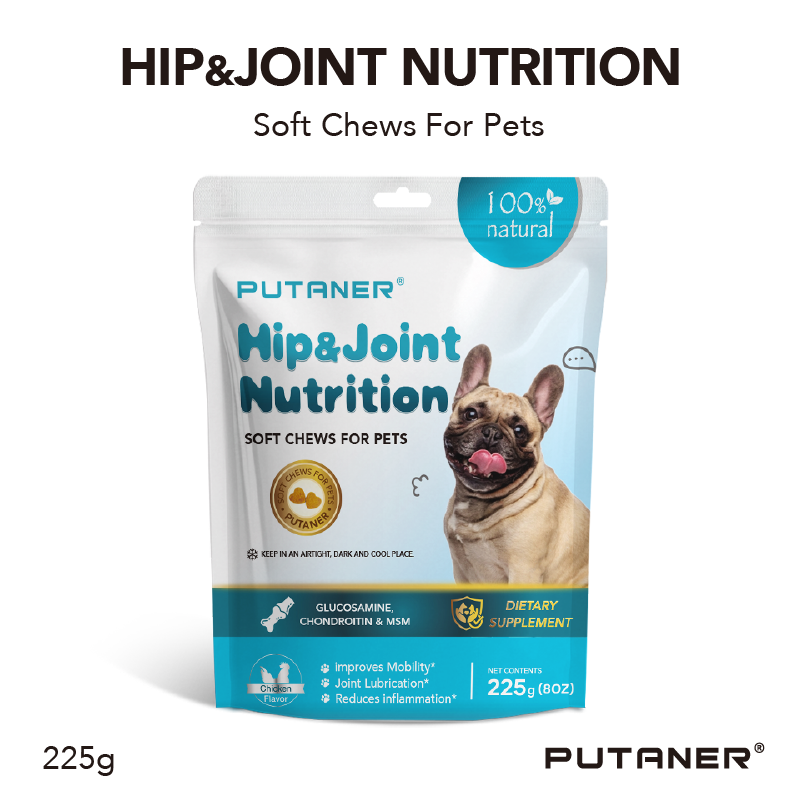 Hip & Joint Nutrition Soft Chews For Pets